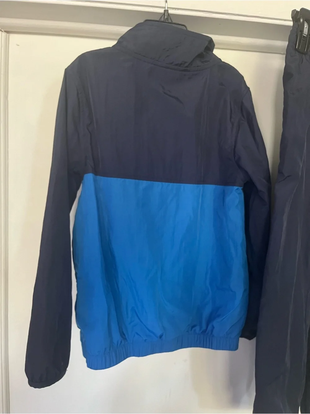 Puma Navy, Bright Blue & Green Athletic Windbreaker Set - Picture 4 of 8